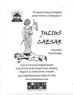 Medfield Gazebo Players' Julius Caesar