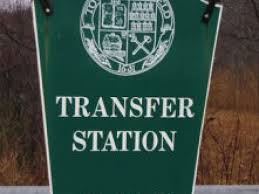 Transfer Station sign
