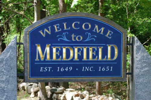Medfield sign