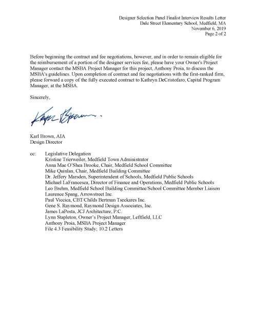 20191106-MSBA-ltr from-11.6.19 Medfield (Dale St ES) Interview Results Letter_Page_2
